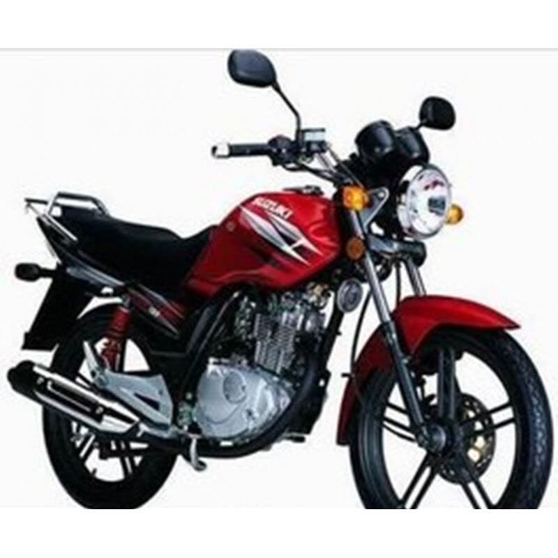 适用适用轻骑铃木摩托车配件QS125-3/GSX125-3骏威头罩大灯减震器配件 后平叉